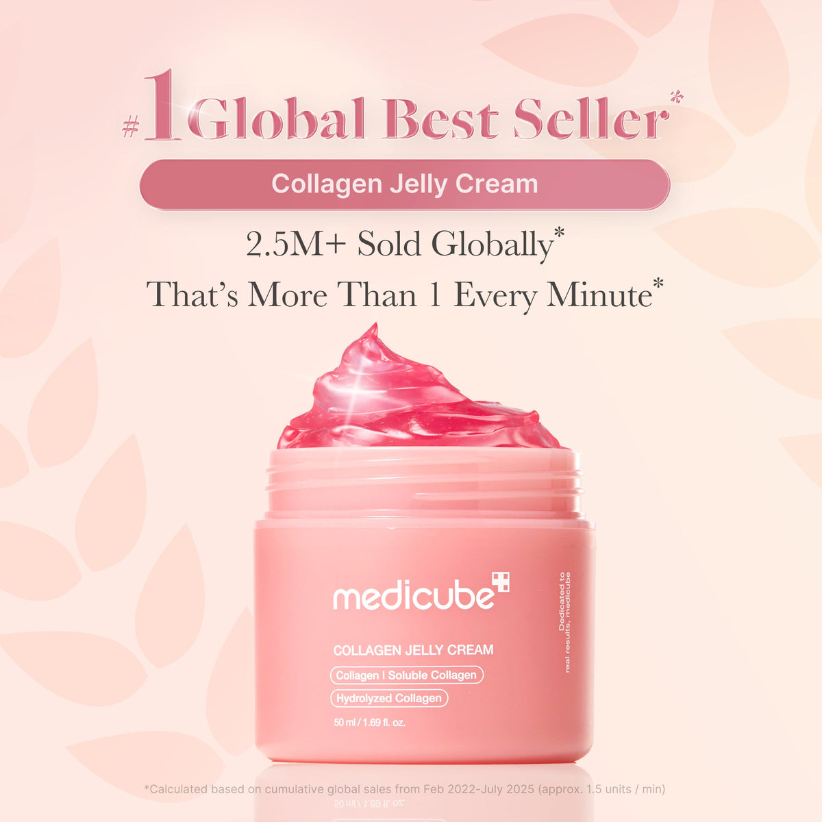 Collagen jelly cream texture