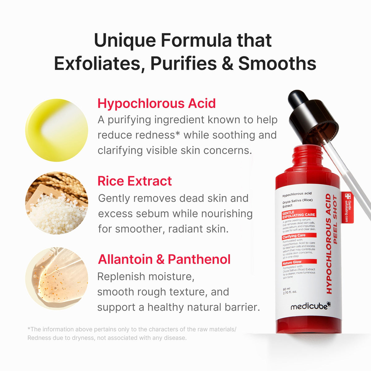 Peel shot clinical results
