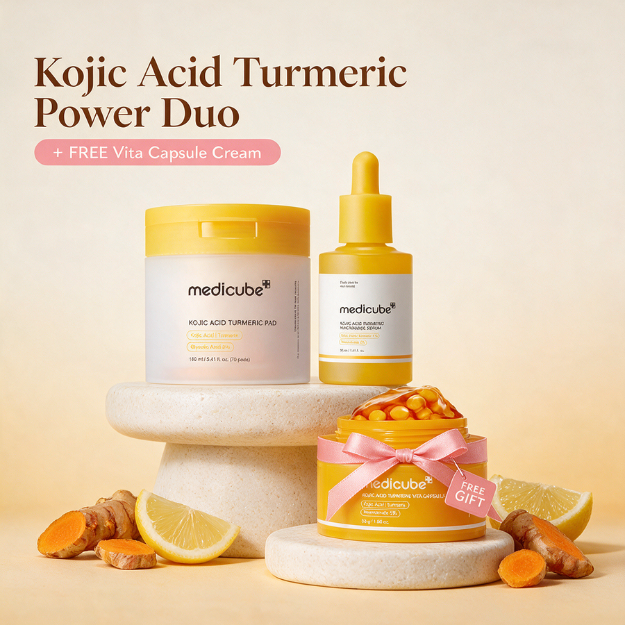 Kojic Acid Turmeric Power Duo + FREE Vita Capsule Cream