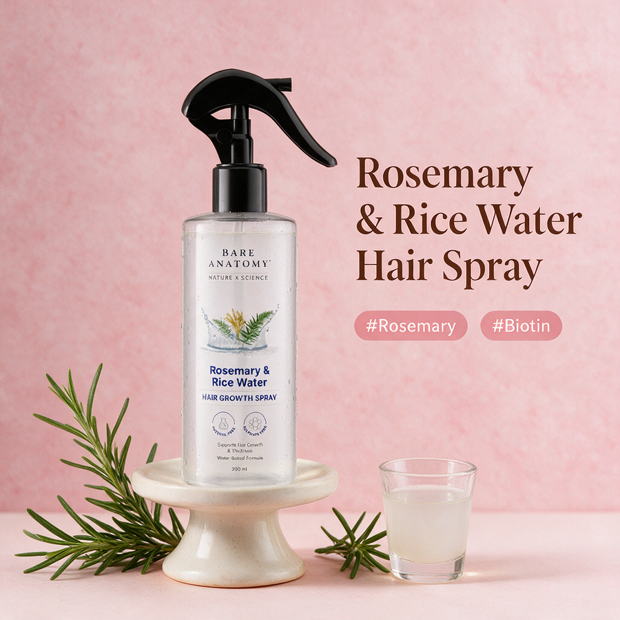Rosemary & Rice Water Hair Spray (200ml)