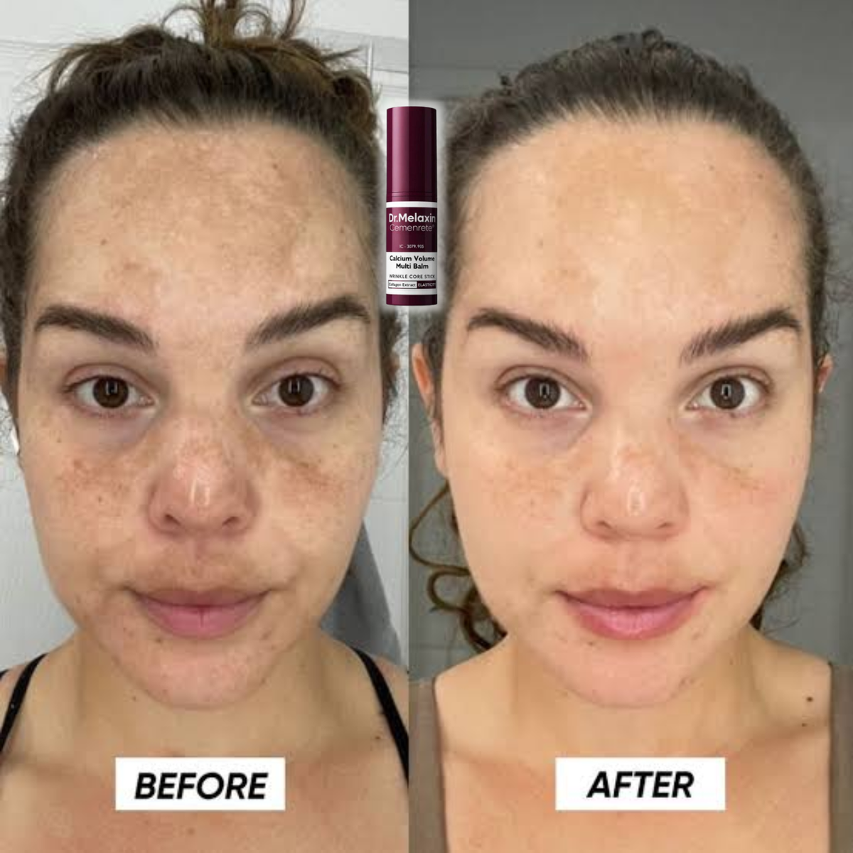 Calcium Collagen Multi Balm – Firming Balm Stick for Fine Lines, Under-Eyes & Makeup Prep