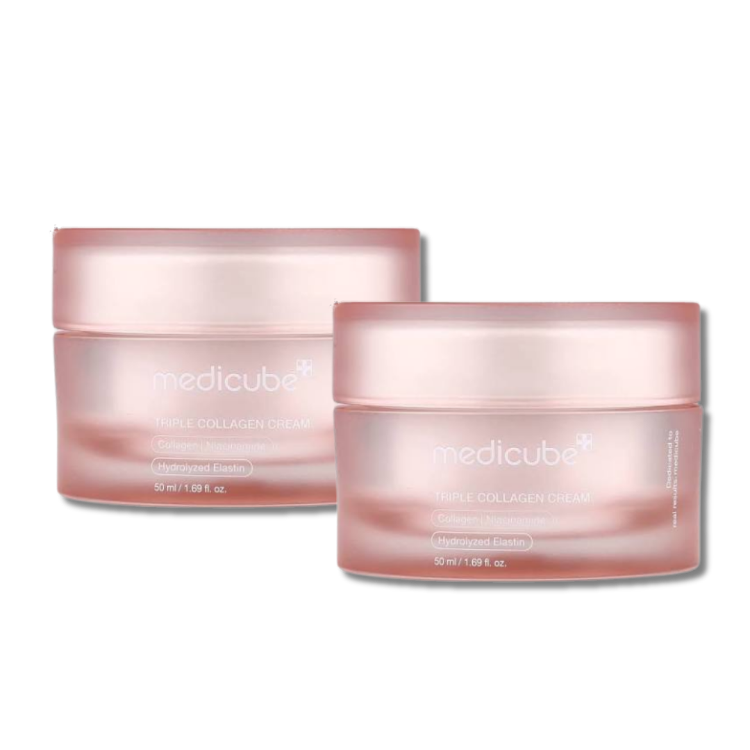 Triple Collagen Cream – Collagen, Hyaluronic Acid, Niacinamide & Shea Butter Firming Moisturiser