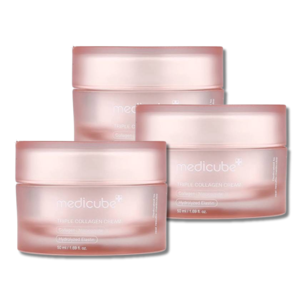 Triple Collagen Cream – Collagen, Hyaluronic Acid, Niacinamide & Shea Butter Firming Moisturiser