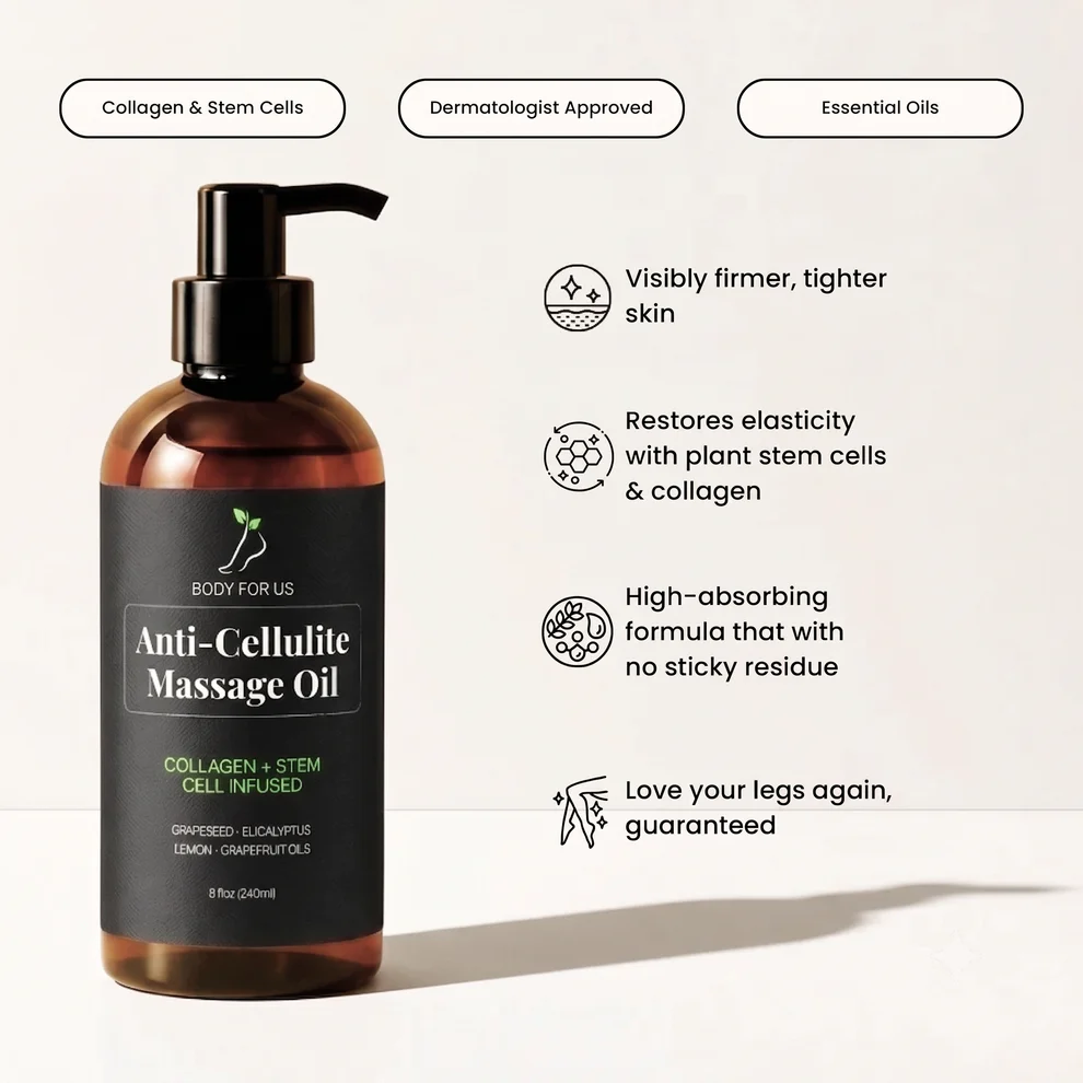 Collagen Anti-Cellulite Massage Oil