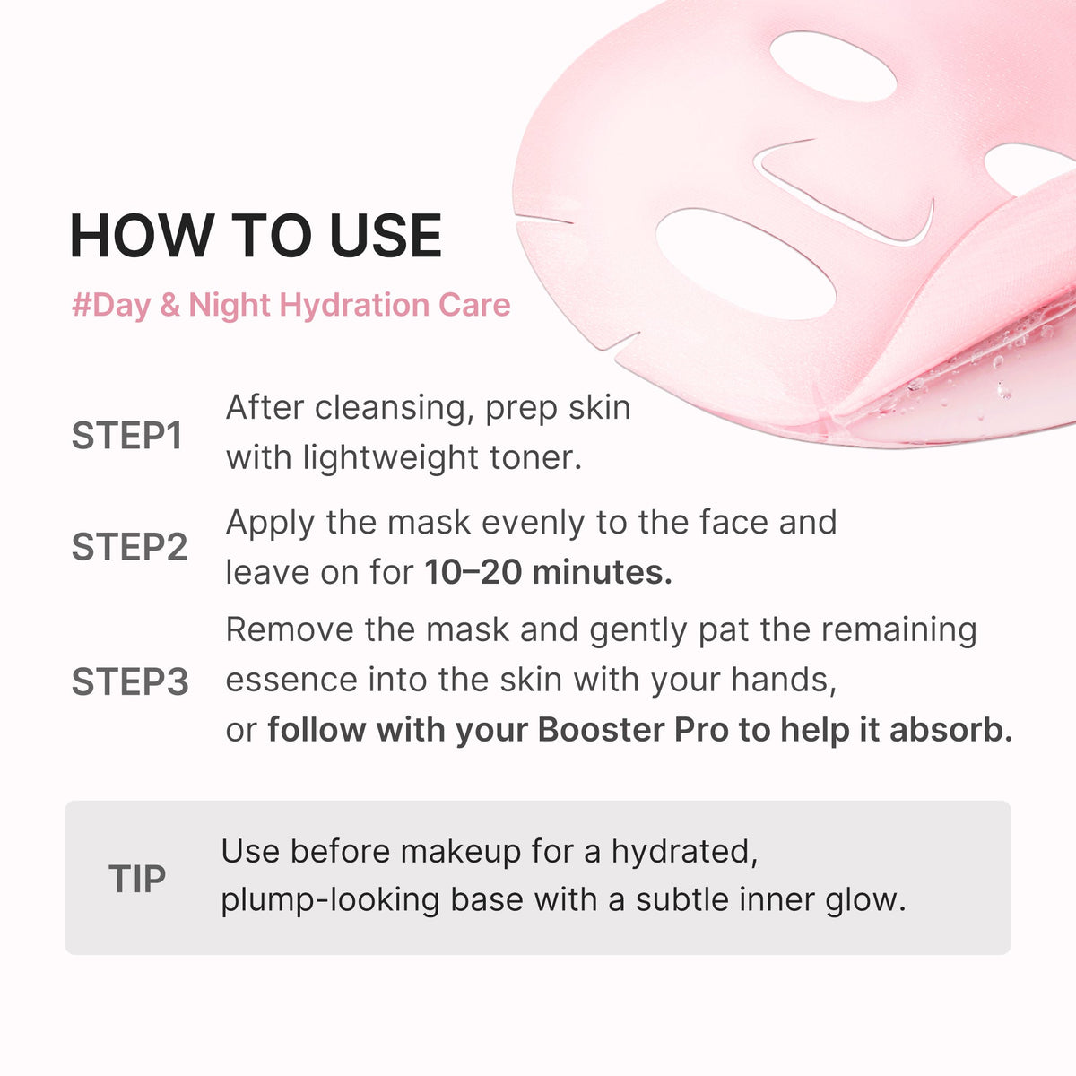 PDRN second-skin fit sheet mask